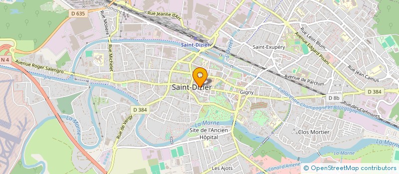 localisation de l'entreprise DELICES D'ASIE à SAINT-DIZIER