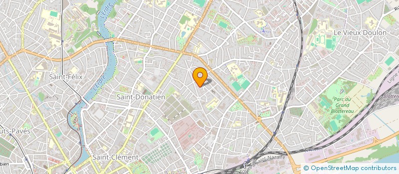 localisation de l'entreprise DELICES D'ATLANTIQUE à NANTES