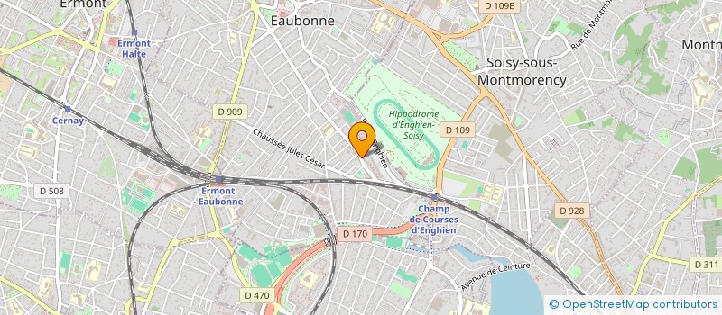 localisation de l'entreprise DELICES D EAUBONNE à EAUBONNE