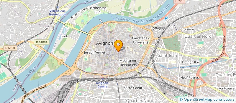 localisation de l'entreprise DELICES D ORIENT à AVIGNON