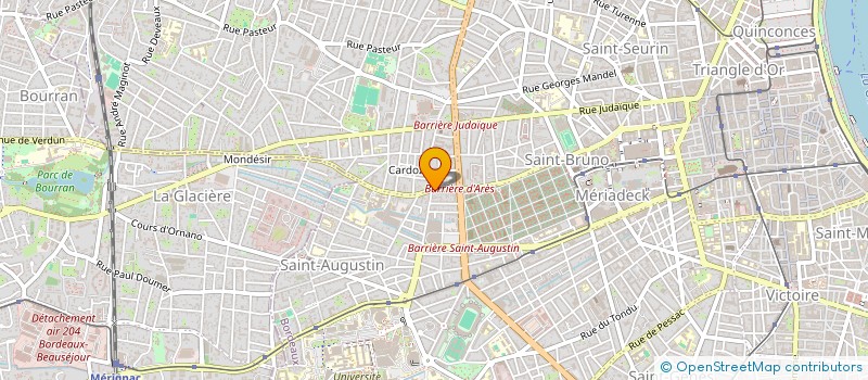 localisation de l'entreprise DELICES D'ORIENT  BORDEAUX