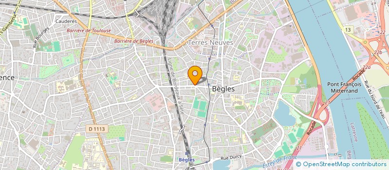 localisation de l'entreprise DELICES DE BEGLES AYDIN à BEGLES