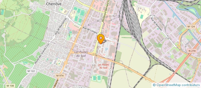 localisation de l'entreprise DELICES DE CHENOVE à CHENOVE