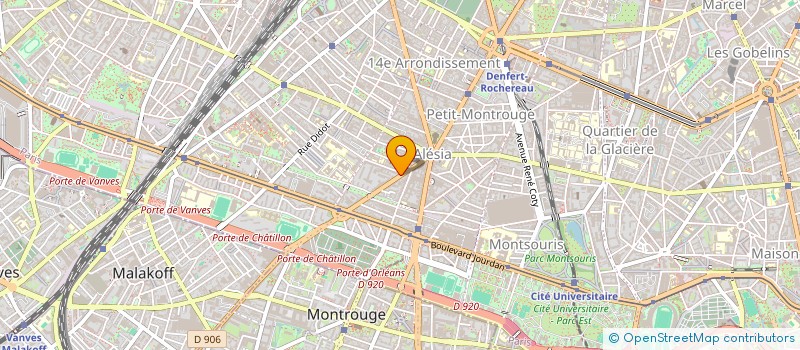 localisation de l'entreprise DELICES DE CHINE  PARIS