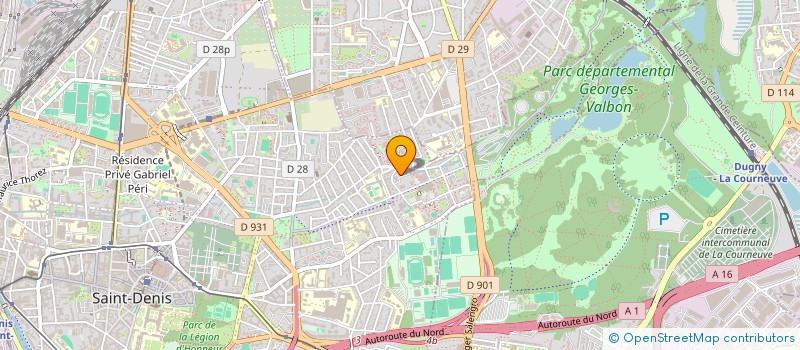 localisation de l'entreprise DELICES DE FLOREAL à SAINT-DENIS