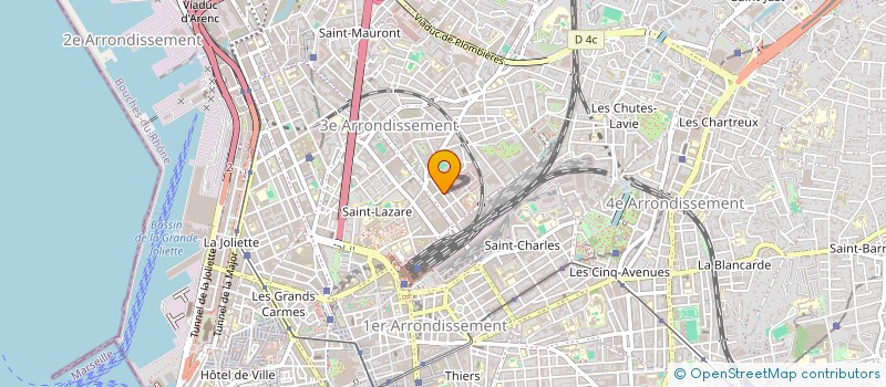 localisation de l'entreprise DELICES DE LINA à MARSEILLE