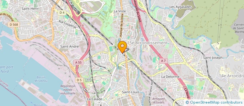 localisation de l'entreprise DELICES DE MARGAUX à MARSEILLE
