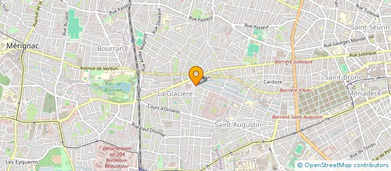 localisation de l'entreprise DELICES DE MONDESIR  MERIGNAC