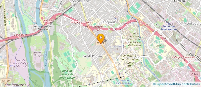 localisation de l'entreprise DELICES DE RANGUEIL à TOULOUSE