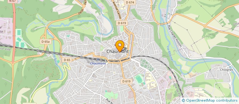 localisation de l'entreprise DELICES DE TREFOUSSE à CHAUMONT