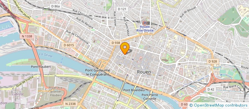 localisation de l'entreprise DELICES DE YIFAN à ROUEN