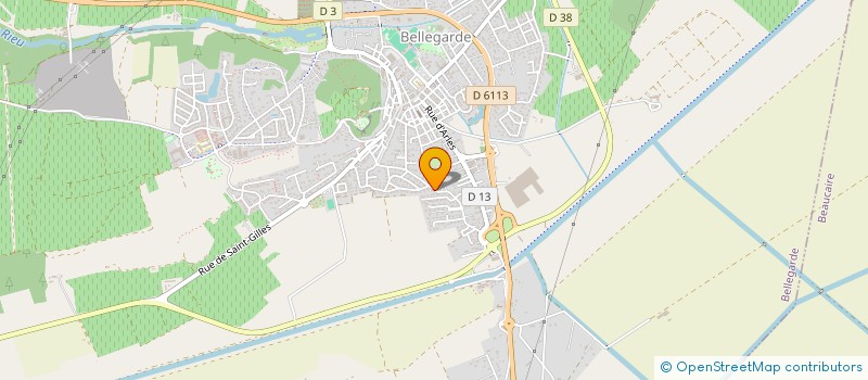 localisation de l'entreprise DELICES DES COSTIERES à BELLEGARDE