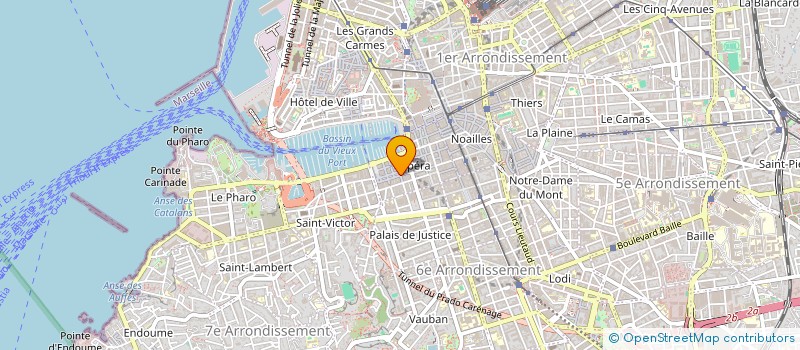 localisation de l'entreprise DELICES DU MONDE à MARSEILLE