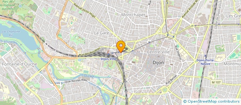 localisation de l'entreprise DELICES DU PALAIS à DIJON