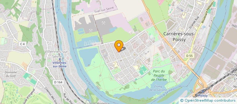 localisation de l'entreprise DELICES DU PORTUGAL  CARRIERES-SOUS-POISSY