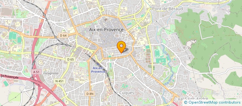 localisation de l'entreprise DELICES ENCHANTHES à AIX-EN-PROVENCE