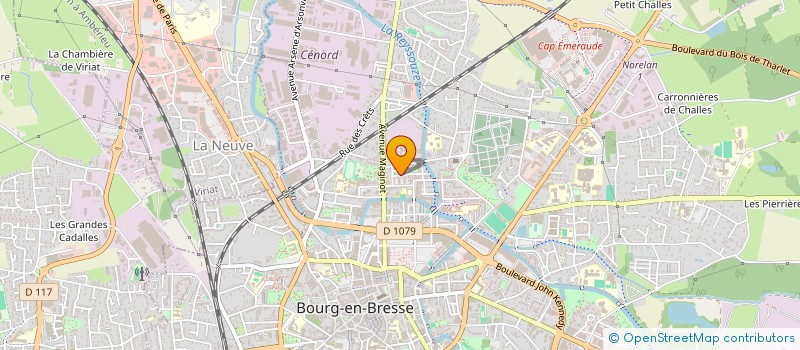 localisation de l'entreprise DELICES ET BONTE à BOURG-EN-BRESSE