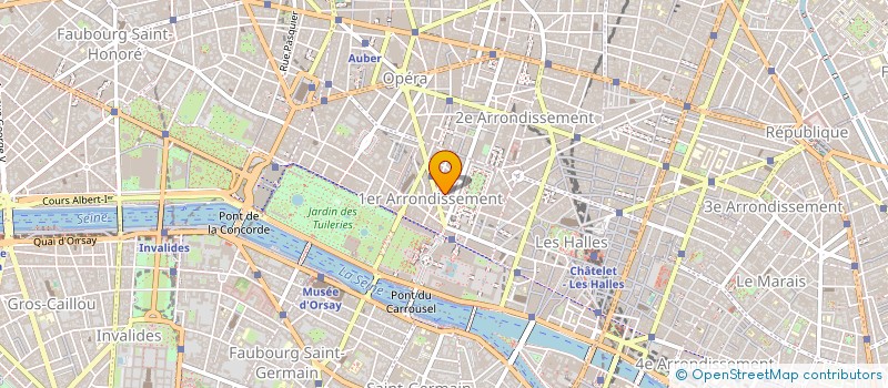 localisation de l'entreprise DELICES ET GOURMANDISES à PARIS
