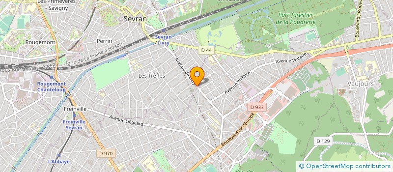 localisation de l'entreprise DELICES ET GOURMANDISES à SEVRAN
