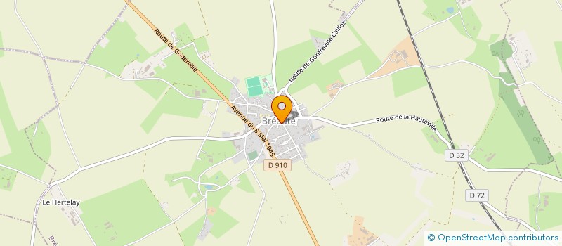 localisation de l'entreprise DELICES ET GOURMANDISES  BREAUTE