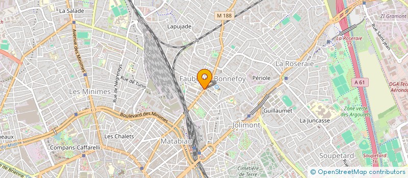 localisation de l'entreprise DELICES ET SAVEURS DE CHEZ NOUS à TOULOUSE