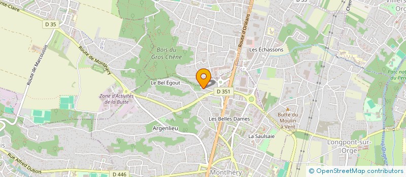 localisation de l'entreprise DELICES ET TRADITION à MONTLHERY