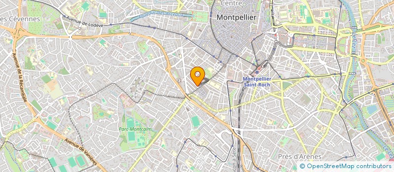 localisation de l'entreprise DELICES EXPRESS à MONTPELLIER