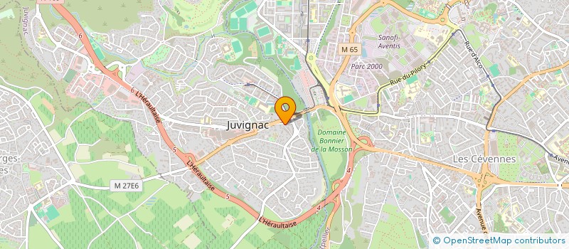 localisation de l'entreprise DELICES FAMILY  JUVIGNAC