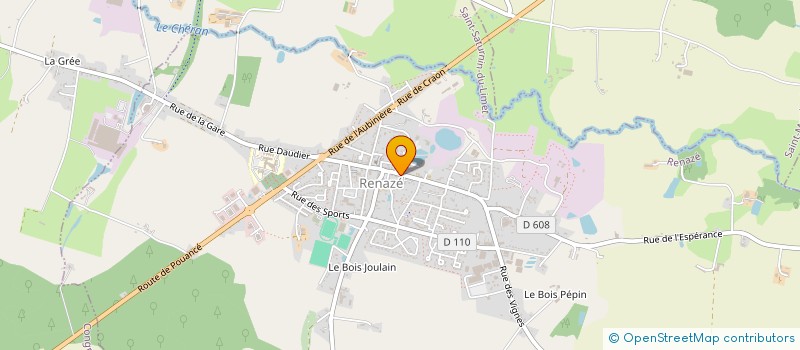 localisation de l'entreprise DELICES FOOD  RETIERS