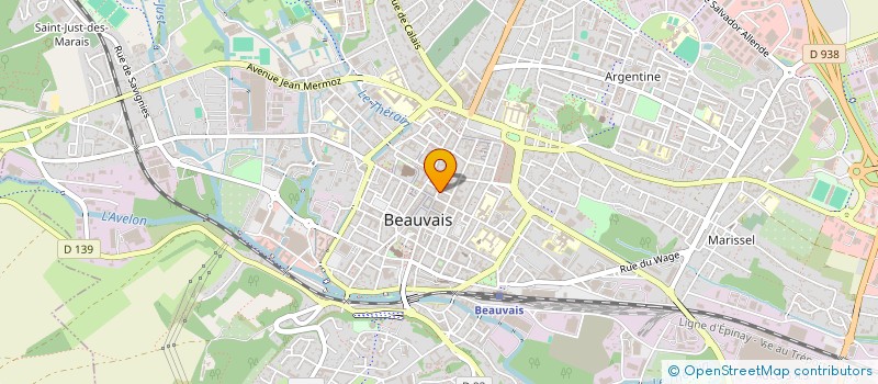 localisation de l'entreprise DELICES HOUSE  BEAUVAIS