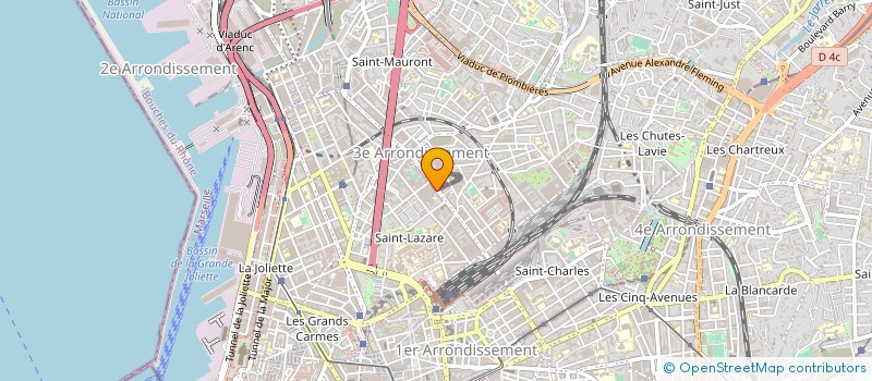 localisation de l'entreprise DELICES MATHIS à MARSEILLE