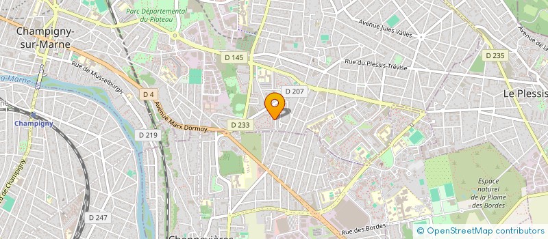localisation de l'entreprise DELICES MINUTE à CHAMPIGNY-SUR-MARNE