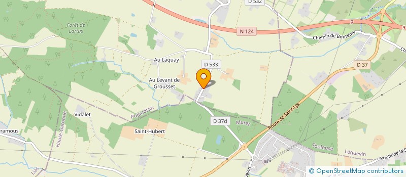 localisation de l'entreprise DELICES OCCITANS  PUJAUDRAN