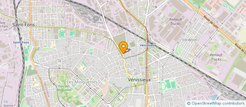 localisation de l'entreprise DELICES ORIENTAL  VENISSIEUX