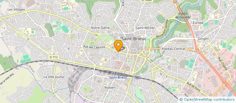 localisation de l'entreprise DELICES ORIENTAUX à SAINT-BRIEUC