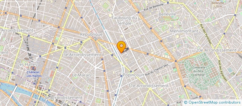 localisation de l'entreprise DELICES ROI  PARIS