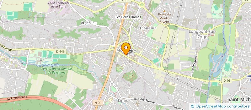 localisation de l'entreprise DELICES SAINT MARCEL à MONTLHERY
