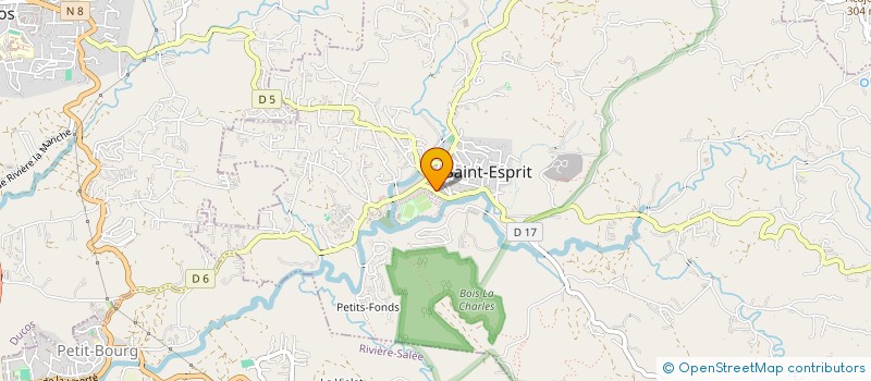 localisation de l'entreprise DELICES SPIRITAINS à SAINT-ESPRIT
