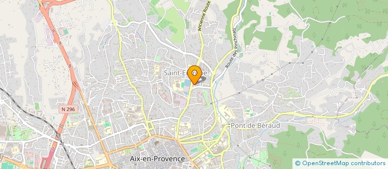 localisation de l'entreprise DELICIA INTERNATIONAL  AIX-EN-PROVENCE