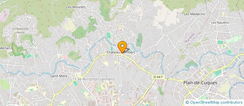 localisation de l'entreprise DELICIA PIZZA  MARSEILLE