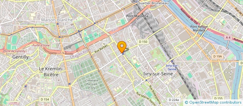 localisation de l'entreprise DELICIOUS SOURCE CATERING MANAGEMENT  IVRY-SUR-SEINE