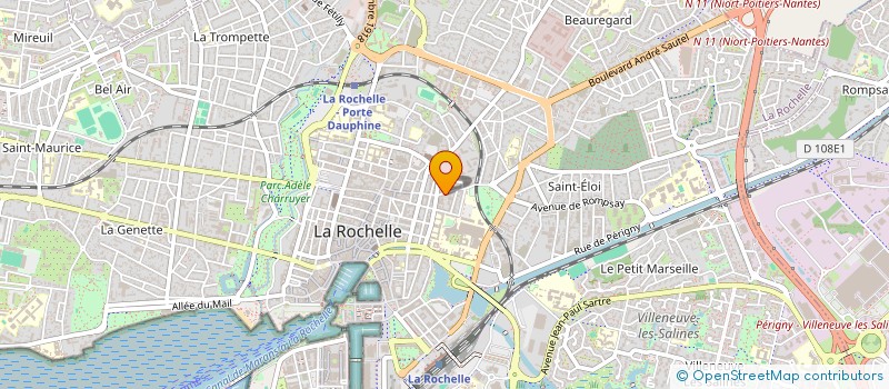 localisation de l'entreprise DELICIUS NOSTRI à LA ROCHELLE