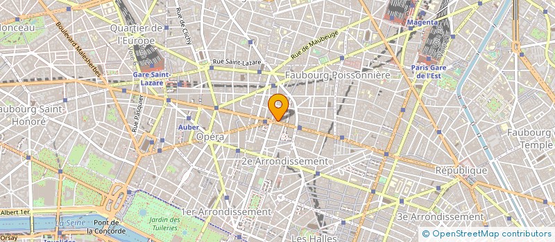 localisation de l'entreprise DELICORNER  PARIS