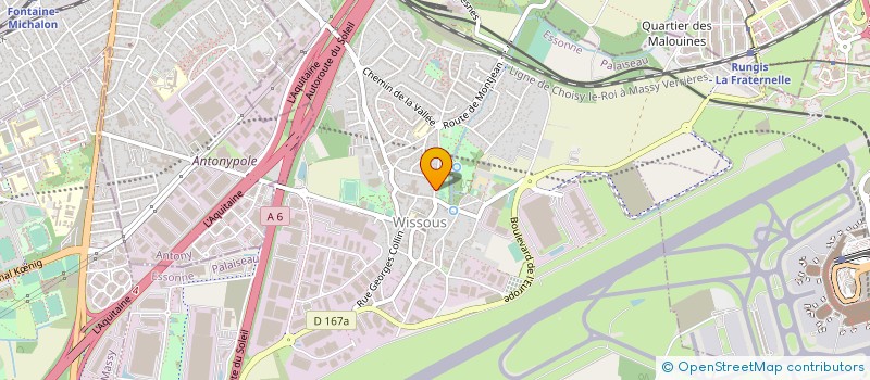 localisation de l'entreprise DELICOURT SERVICES à WISSOUS