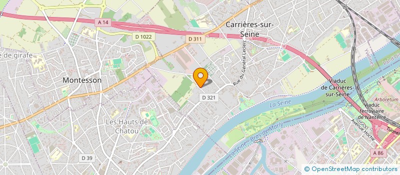 localisation de l'entreprise DELIDIMAGE  CARRIERES-SUR-SEINE