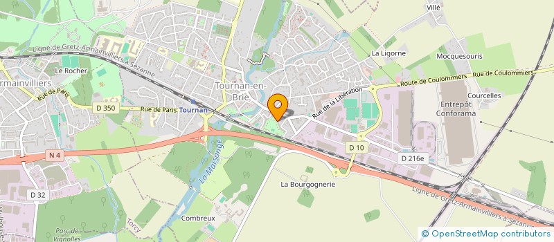 localisation de l'entreprise DELIFAKIHA à TOURNAN-EN-BRIE