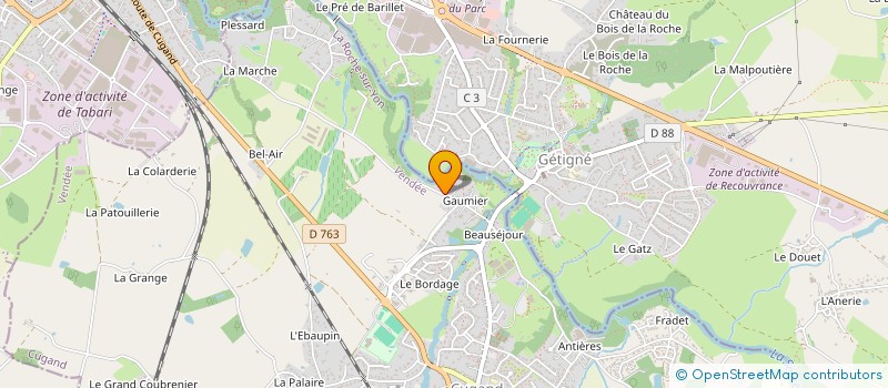 localisation de l'entreprise DELIGHT FOODS  NORT-SUR-ERDRE