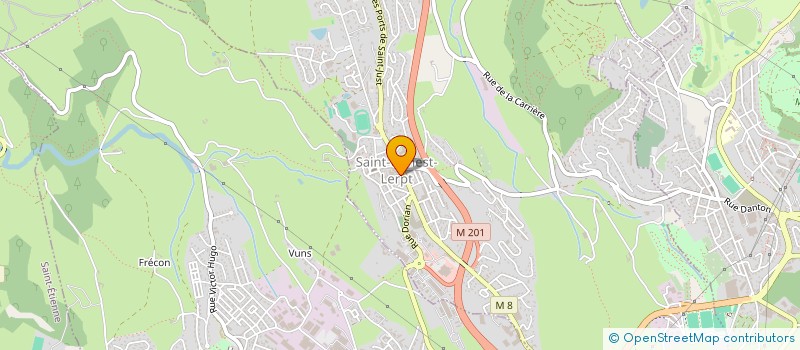 localisation de l'entreprise DELIGHT TEMPTATION  SAINT-GENEST-LERPT