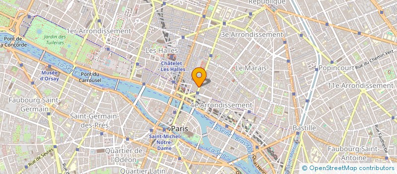 localisation de l'entreprise DELIGNE  PARIS