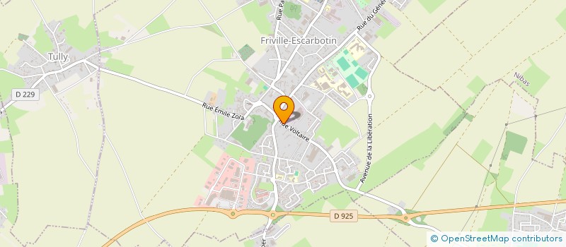 localisation de l'entreprise DELIGNIERE POLISSAGE SARL à FRIVILLE-ESCARBOTIN